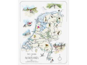 Race around the Netherlands GX Poster